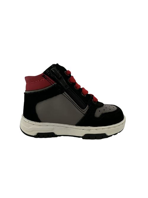 Sneakers nero grigio rosso CESARE PACIOTTI | 43160NERO GRIGIO ROSSO